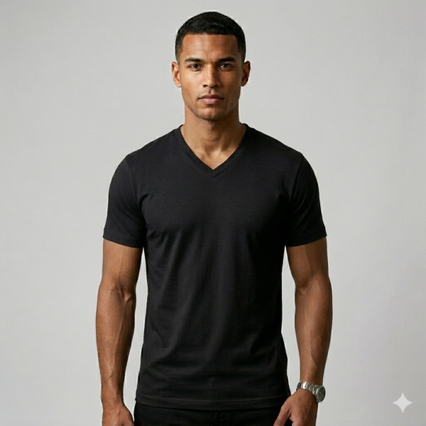 Signature Pima V-Neck