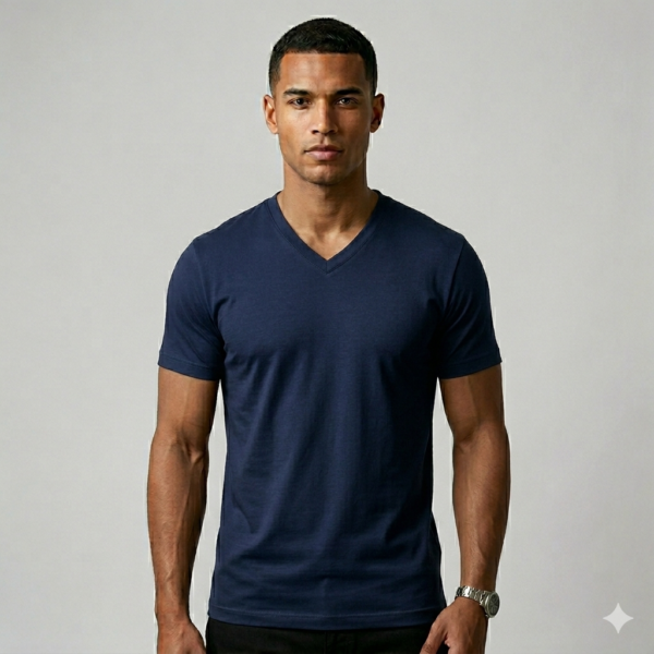 Signature Pima V-Neck