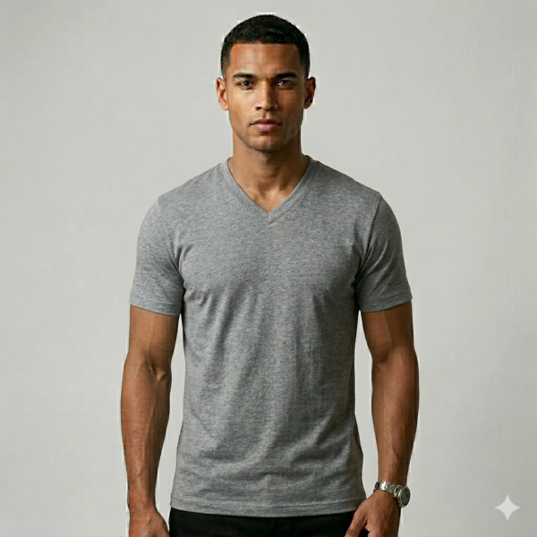 Signature Pima V-Neck